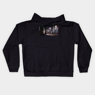 Abandoned house Kids Hoodie